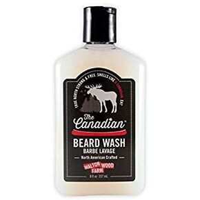 Walton Wood Farm Beard Wash (The Canadian) Maple Bark & Wild Portage Trail Scent 8 fl oz