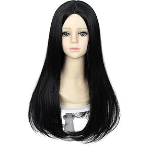 Princess Wig Blonde Wigs for Kids Girls, 22 Inch Long Golden Curly Kids' Cosplay Wave Wig with Crown Headband + Ear Clips + Brooch + Hair Net for Child Toddler Halloween Costume in Kuwait