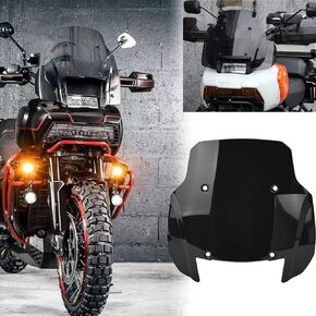Motorcycle Windscreen Windshield Viser Visor Wind Deflecotr Front Fairing fit for Ha&r&Ley PAN America 1250 2021-2024 Special Double Bubble Screen Motorcycle Accessories