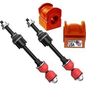 Suspension Dudes 4PC Front Sway Bar Links + Made in USA Bushings FITS Ford 2WD F-150 2005-2008 K80337