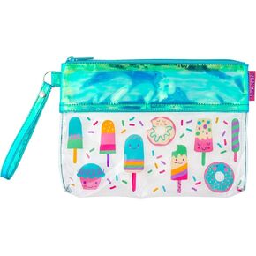 Stephen Joseph Kids' Toddler Iridescent Pouch, Sweets