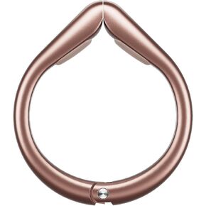 enGMOLPHY Bag Hook Hanger, Holds Up to 33LB, Purse Hook for Desk, Under Table Bar Handbag Hanger, Stylish Backpack Hook Holder Storage Hook-Rose Gold