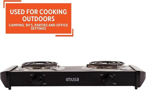 ايموسا يو اس ايه GAU-80305 شعلة كهربائية فردية 1100 واط، أسود in Kuwait