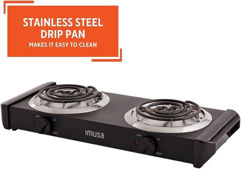 ايموسا يو اس ايه GAU-80305 شعلة كهربائية فردية 1100 واط، أسود in Kuwait