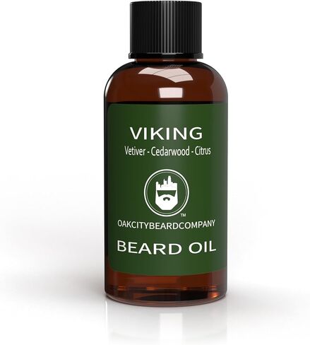 OakCityBeardCo. - Sandalwood Bourbon - 2 Ounce - Beard Oil - Beard Conditioner - Sandalwood - Bourbon - Mahogany - Our Most Popular Scent! in Saudi Arabia