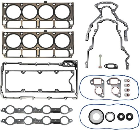 مجموعة حشية RULLINE LS وحشيات الرأس LS9 متوافقة مع LS1 LS6 LQ4 LQ9 GEN III 4.8L 5.3L 5.7L 6.0L لسيارة Chevy Silverado GMC Sierra 1500 2500 3500 1999-2010 استبدال 12622033 12585673 in Saudi Arabia