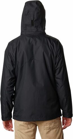 Columbia Men's Bugaboo II Fleece Interchange Jacket, Black/Red, 3X Tall in Kuwait