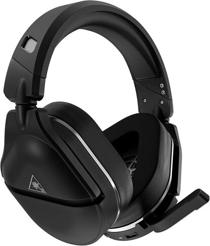 سماعة الألعاب اللاسلكية Turtle Beach Stealth 600 Gen 2 USB لأجهزة PS5 وPS4 وPS4 Pro وNintendo Switch وأجهزة الكمبيوتر الشخصية وأجهزة Mac مع بطارية تدوم أكثر من 24 ساعة، لاسلكية خالية من التأخر، وصوت Sony ثلاثي الأبعاد - أسود (متجدد) in Kuwait
