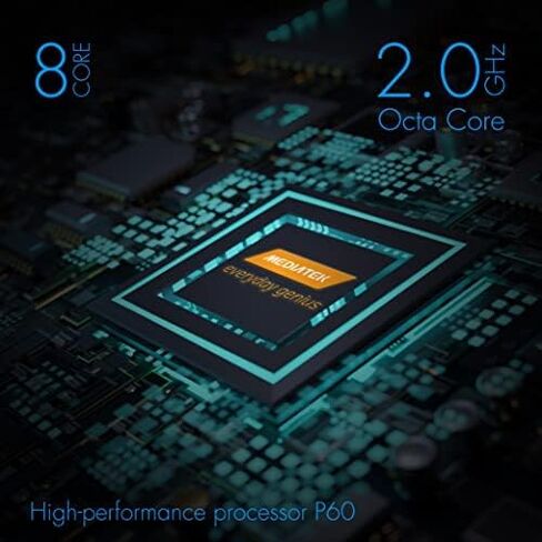 NUU B10 Unlocked Android Cell Phone, TMobile, Mint Mobile Phone, Dual SIM 4G, 6.55'' HD+Display, 48MP Triple-Camera, 4GB + 64GB, 4000 mAh, Blue, US Warranty & Hotline Support, 2022 in Kuwait