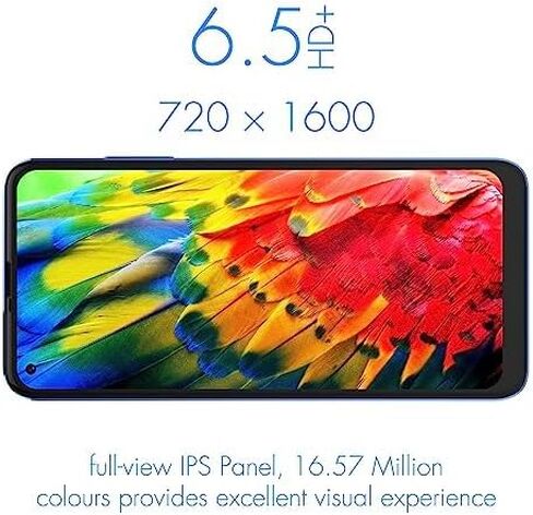 NUU B10 Unlocked Android Cell Phone, TMobile, Mint Mobile Phone, Dual SIM 4G, 6.55'' HD+Display, 48MP Triple-Camera, 4GB + 64GB, 4000 mAh, Blue, US Warranty & Hotline Support, 2022 in Kuwait