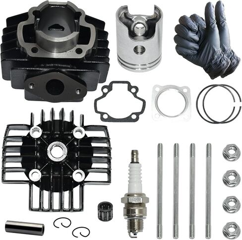 مجموعة حشية حلقة مكبس رأس الأسطوانة 40 مم متوافقة مع Yamaha PW50 Y-Zinger PW 50 1981-2023، QT50 1979-1987، YT60 Tri-Zinger YT 60 1984-1985 in Kuwait