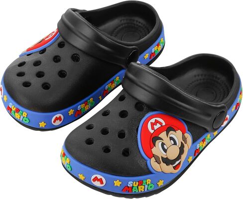 Cartoon Toddler Kids Garden Clogs Boys Girls Clogs Lightweight Breathable Sandals Beach Pool Shower Slippers in Saudi Arabia