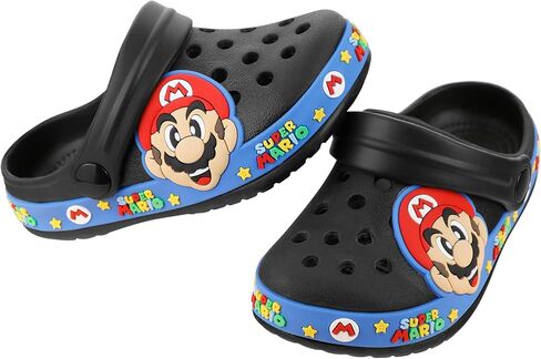 Cartoon Toddler Kids Garden Clogs Boys Girls Clogs Lightweight Breathable Sandals Beach Pool Shower Slippers in Saudi Arabia