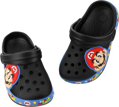 Cartoon Toddler Kids Garden Clogs Boys Girls Clogs Lightweight Breathable Sandals Beach Pool Shower Slippers in Saudi Arabia