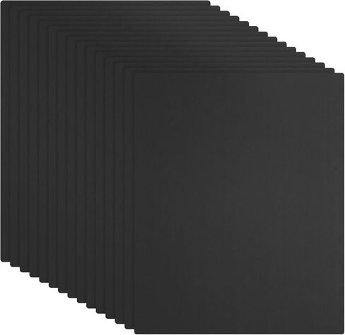 15 PCS Black Foam Board 16x20 Inch, Foam Boards 3/16 Inch Thick Foam Poster Board, [for Presentation Projects, Art Crafts, Poster Making] in Kuwait