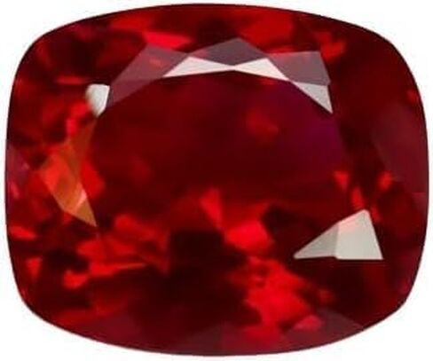 10 Ct+ Natural Burma Pigeon Blood Red Ruby Cushion Cut Stone Gie Certified Beautiful Loose Gemstone for Making Jewelry, Medium in Saudi Arabia