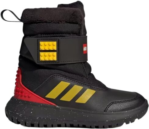 Adidas Little Kid Lego X WINTERPLAY Core Black/EQT Yellow/Red Cross Trainer Shoes/Athletic Shoes-GW4420-Size 3 in Saudi Arabia