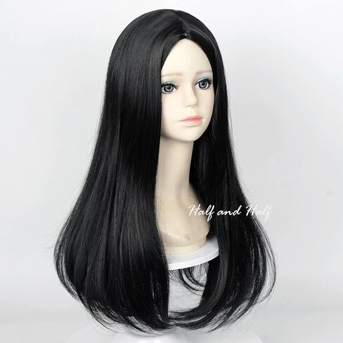 Princess Wig Blonde Wigs for Kids Girls, 22 Inch Long Golden Curly Kids' Cosplay Wave Wig with Crown Headband + Ear Clips + Brooch + Hair Net for Child Toddler Halloween Costume in Kuwait