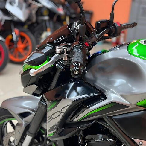 حاجز الرياح للزجاج الأمامي ذو الفقاعات المزدوجة متوافق مع Kawasaki Z900 2017-2019 in Kuwait