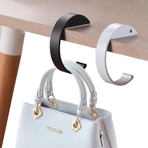 Purse Hook for Table, Heavy Duty Folding Bag Holder, Purse Holder for Desk, Portable Purse Table Hanger,Set of 2 in Saudi Arabia