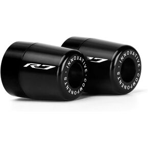 Handle Bar Ends Hand Grips Plug Caps Compatible with Yamaha YZF R7 2022 2023 2024 | Motorcycle Balance Pad YZF-R7 YZFR7 Accessories