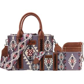 Montana West Wrangler Tote Wallet Card Case Set in Kuwait