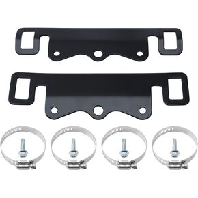 803-02-042 Universal Fitment Shock Reservoir Mounting Kit Fits 2.0 to 2.5 Inch Diameter Reservoirs Durable, Rust-Resistant Easy Installation for Trucks, Jeeps, ATVs