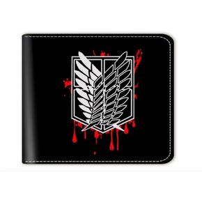 Bigemo 1 Piece Wallet Black Brown Bifold Luffy Anime Wallet Straw Hat Pirates Jolly Roger Anime Wallet with 1 Piece Luffy Skeleton Pendant Necklace & Luffy Keychain for Men Boys Girls Women
