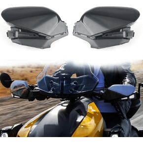 Handguards Wind Deflectors for Can Am Ryker, 2PCS Black Hand Guard Handlebar Protector Air Deflector Kit for Can-Am Ryker 600 900 Sport Rally All Models Accessories, Replace #219400894