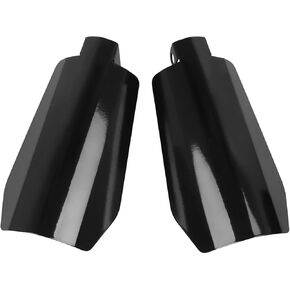 Motorcycle Handguard Gloss Black Hand Guard Stainless Steel Handlebar Protection Compatible with Dyna 2006 Older Baggers Electra Street Road Glide Road King with Upgraded Controls(Small)