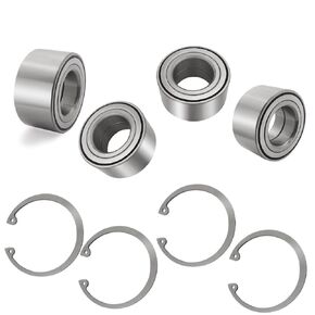 Front & Rear Wheel Bearing Kit Compatible with Honda Talon 1000 Pioneer 520 700 1000 2015-2024 OEM# 90651-HL3-A40 91054-HL3-A41