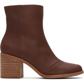 TOMS Evelyn Chestnut Leather 10 B (M)
