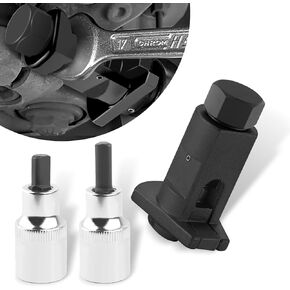 3 PCS Automotive Strut Expander, 0.2"-0.45" Steering Suspension Strut Knuckle Spreader Tool, Suspension Strut Spreader Socket Tools, Universal for Most Cars (Black)