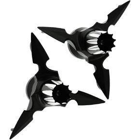 Motorcycle Front Axle Nut Covers Cap Spun Blade Spinning Fit for Harley Touring Electra Road Street Glide Dyna Softail Sportster XL XG Black