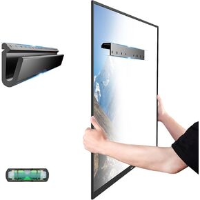 HYPIGO No Stud TV Wall Mount, Studless TV Drywall Hanger Bracket for 26-55 inch Flat Screens, No Adhesive, No Drill, Easy Install