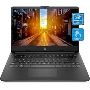 HP Stream 14-inch HD Display Laptop - Intel Celeron N4020 Dual-Core Processor, 4GB DDR4 Memory,128GB Storage(64GB eMMC+64GB Card),WiFi,Webcam,Bluetooth, Win10 S,Jet Black |TGCD Bundle (Renewed)