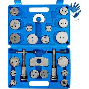 Brake Caliper Tool 24-Piece Disc Brake Caliper Tool Set Caliper Piston Compressor Tool Brake Caliper Compression Tool