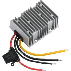 DC to DC Non Isolated Step Down Power Converter DC 24V Step Down to 12V 40A 480W Waterproof Voltage Regulator for Car Truck Vehicle