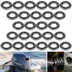 26 Pack 335362 0335362 O-Ring Seals for Johnson/Evinrude 90-175hp 60Deg Carb Motors 1991-2006