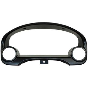 GlowShift Black Dual Cluster Gauge Pod Compatible with Honda Civic 1996-2000 - ABS Plastic - Mounts (2) 2-1/16" (52mm) Gauges to Vehicle's Cluster Bezel