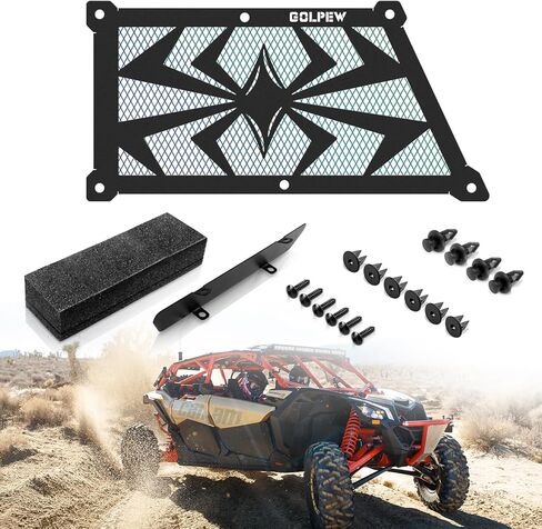 Can am maverick x3 accessories, Canada Style Maverick X3 Noise Reduction Kit, X3 Air Clutch Intake Relocation kit Compatible with Can Am Maverick X3 Max Turbo R RR XRS XRC 2017~2024 (CAN-A) in Kuwait