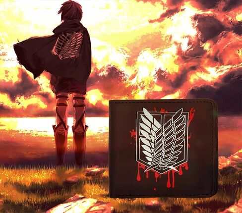 محفظة Bigemo قطعة واحدة باللون الأسود والبني Bifold Luffy Anime Wallet وقبعة القش القراصنة جولي روجر محفظة Anime مع قطعة واحدة من قلادة Luffy Skeleton قلادة وسلسلة مفاتيح Luffy للرجال والأولاد والبنات والنساء in Kuwait