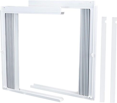 LBG Products Window Air Conditioner Side Panel and Frame Set,AC Accordion Filler Kit,Fits Most 10000BTU Window Air Conditioners in Saudi Arabia