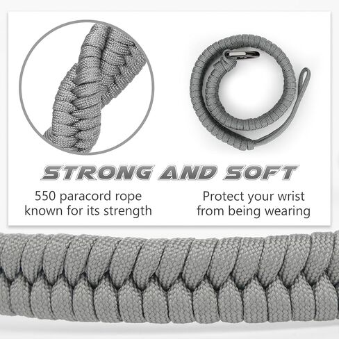 SUNYA Camera Wrist Strap for Photographers - Paracord Rope Hand Strap Compatible for DSLR or Mirrorless Camera in Saudi Arabia