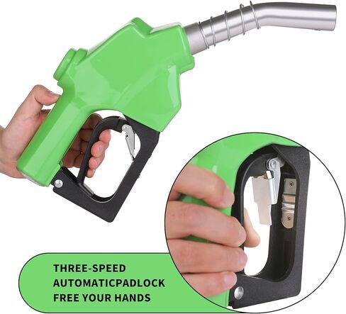 فوهة التزود بالوقود الأوتوماتيكية من WYNNsky، سرعة نقل الوقود عالية، مزلاج البقاء مفتوحًا بثلاثة أوضاع، إغلاق مدخل NPT 1 بوصة للبنزين أو الديزل أو الكيروسين in Kuwait