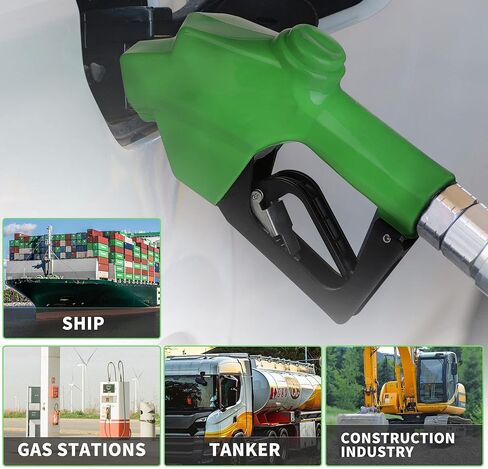 فوهة التزود بالوقود الأوتوماتيكية من WYNNsky، سرعة نقل الوقود عالية، مزلاج البقاء مفتوحًا بثلاثة أوضاع، إغلاق مدخل NPT 1 بوصة للبنزين أو الديزل أو الكيروسين in Kuwait