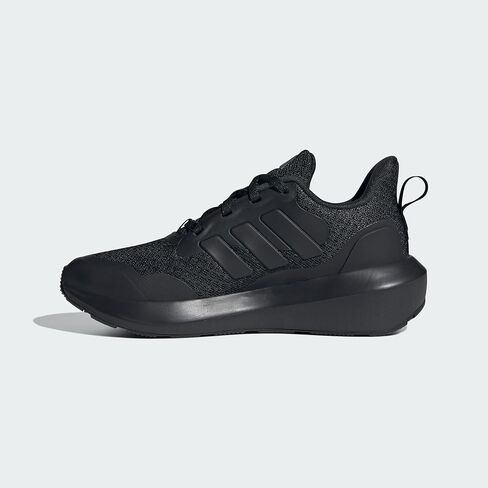 حذاء رياضي Adidas Fortarun 2.0، أسود/أسود/رمادي، مقاس 6 US للأطفال الكبار in Saudi Arabia