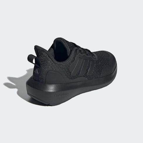 حذاء رياضي Adidas Fortarun 2.0، أسود/أسود/رمادي، مقاس 6 US للأطفال الكبار in Saudi Arabia