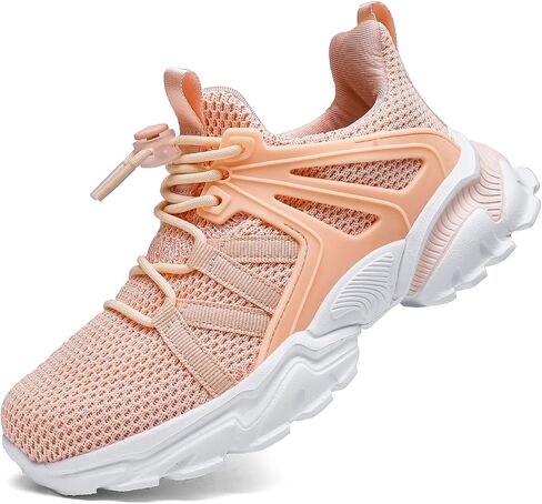 Boys Girls Shoes Kids Sneakers Lightweight Breathable Tennis Athletic Running Shoes for Toddler/Little Kid/Big Kid in Saudi Arabia