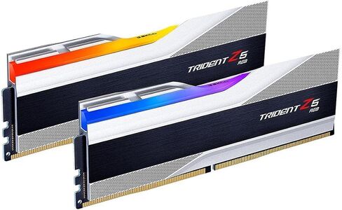 G.SKILL Trident Z5 RGB Series (Intel XMP 3.0) DDR5 RAM 64GB (2x32GB) 6000MT/s CL36-36-36-96 1.35V Desktop Computer Memory UDIMM - Matte White (F5-6000J3636F32GX2-TZ5RW) in Kuwait